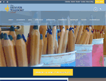 Tablet Screenshot of denverwaldorf.org